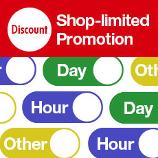 Shop-limited Promotion 